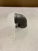 Southland 520-006HN 1-1/4 in. x 1-1/4 in. Black Malleable Iron 90-Degree FPT x FPT Elbow Fitting