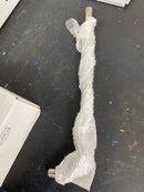 Delta 342701-SP Modern Square Non Shared Function Shower System Package with 1.75GPM Single Function Shower Head and Hand Shower - Includes Rough-In - SpotShield Brushed Nickel