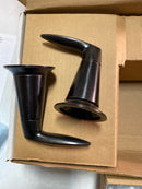 Kohler K-T45115-4-2BZ Alteo Double Handle Deck Mounted Roman Tub Filler Less Valve with High Arch Non-Diverter Tub Spout - Oil Rubbed Bronze (2BZ)