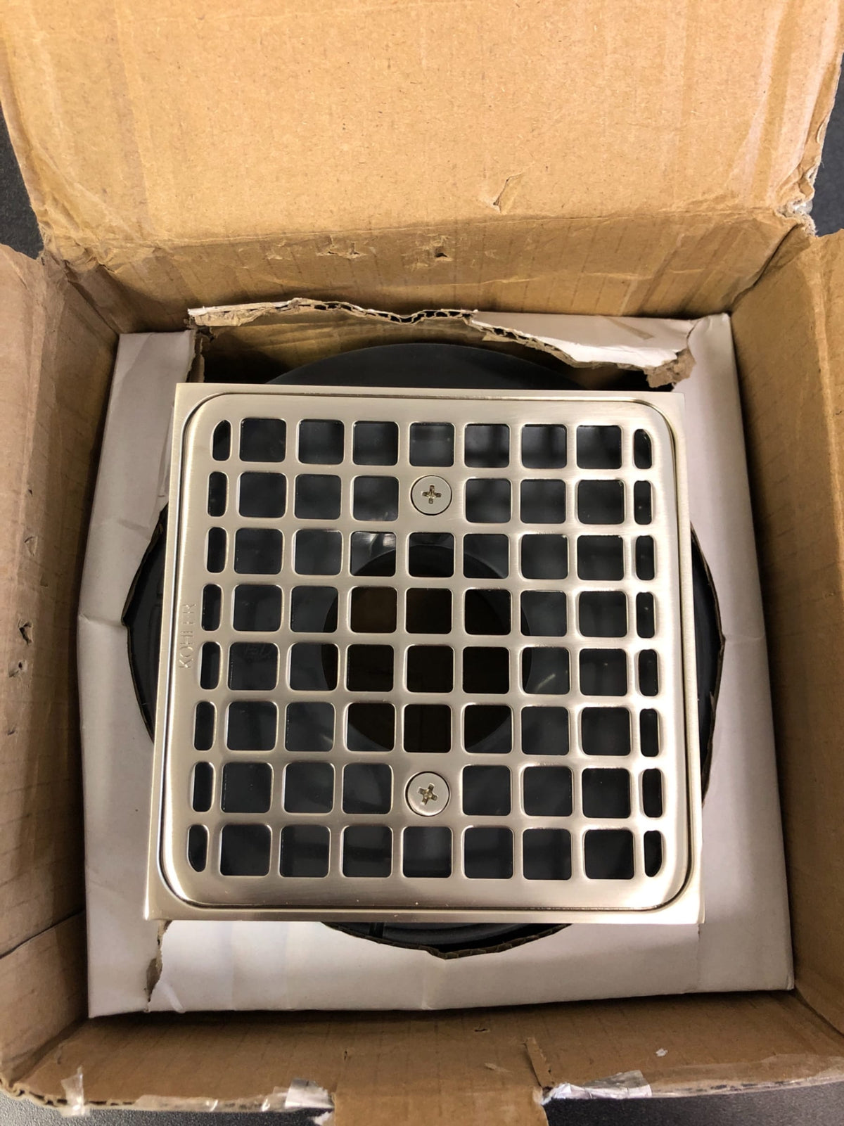 Kohler Square Design Tile-In Shower Drain