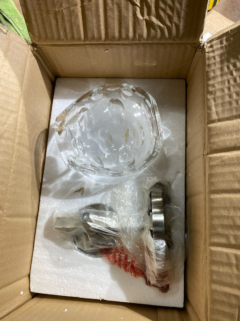 Hudson Valley Lighting 1251-SN Burns Single Light 7" Tall Bathroom Sconce - Satin Nickel