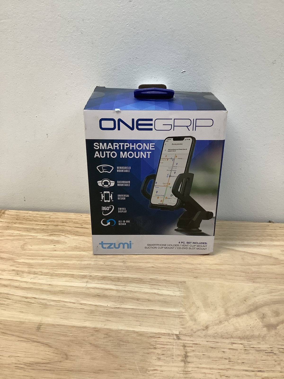 Tzumi 6207HD Auto Dash Mount (without Wireless Charging)