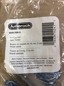 Amerock Manor 3 in (76 mm) Center-to-Center Satin Nickel Cabinet Cup Pull