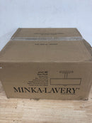 Minka Lavery 4107-66 Parsons Studio 3 Light 15" Wide Vantage Semi-Flush Drum Ceiling Fixture with Translucent Silver / Off-White Linen Shades - Sand Coal