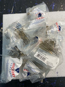 Hickory Hardware H076699-CBZ-10B Forge Pack of (10) - 1-7/16 Inch (37 mm) Farmhouse Chic Squared Rectangular Cabinet Knobs / Drawer Knobs - Champagne Bronze