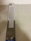 Private brand unbranded MU02c750-18in 18 in. Hardwired White Integrated LED Under Cabinet Light