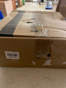 Ello&allo ES-B-P160 2-Handle 2- -Spray of Rain Shower Faucet and HandShower Combo Kit with Rectangle Shower Head in Black (Valve Included)