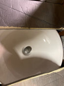 Signature Hardware SHSR100WH Sarasota 16" Fireclay Vessel Bathroom Sink - White