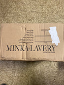 Minka Lavery 4107-84 Parsons Studio Semi-Flush, 3-Light, 180 Total Watts, 15-in H x 10-in W, Brushed Nickel