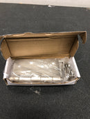 Emtek 4" x 4" Square Corner Plain Bearing Mortise Hinge - 4 count 91014US15