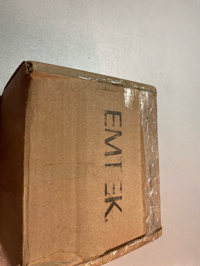 Emtek 5112HLOUS26RH Helios Right Handed Passage Door Lever Set with Modern Rectangular Rose - Polished Chrome