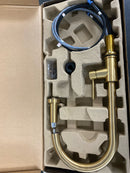 Signature Hardware SHXCRD107BG Ridgeway 1.8 GPM Single Handle Pull-Down Kitchen Faucet - Brushed Gold