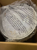 Commercial electric BF1107 80 /110 CFM Ceiling/Wall Mount Roomside Installation Round Bathroom Exhaust Fan with LED,Night Light and Humidity Sensor