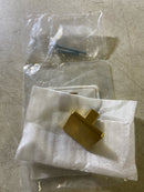 Belwith Keeler B077034-BGB Emerge 1-5/16" Flat Square Cabinet Knob / Drawer Knob - Brushed Golden Brass