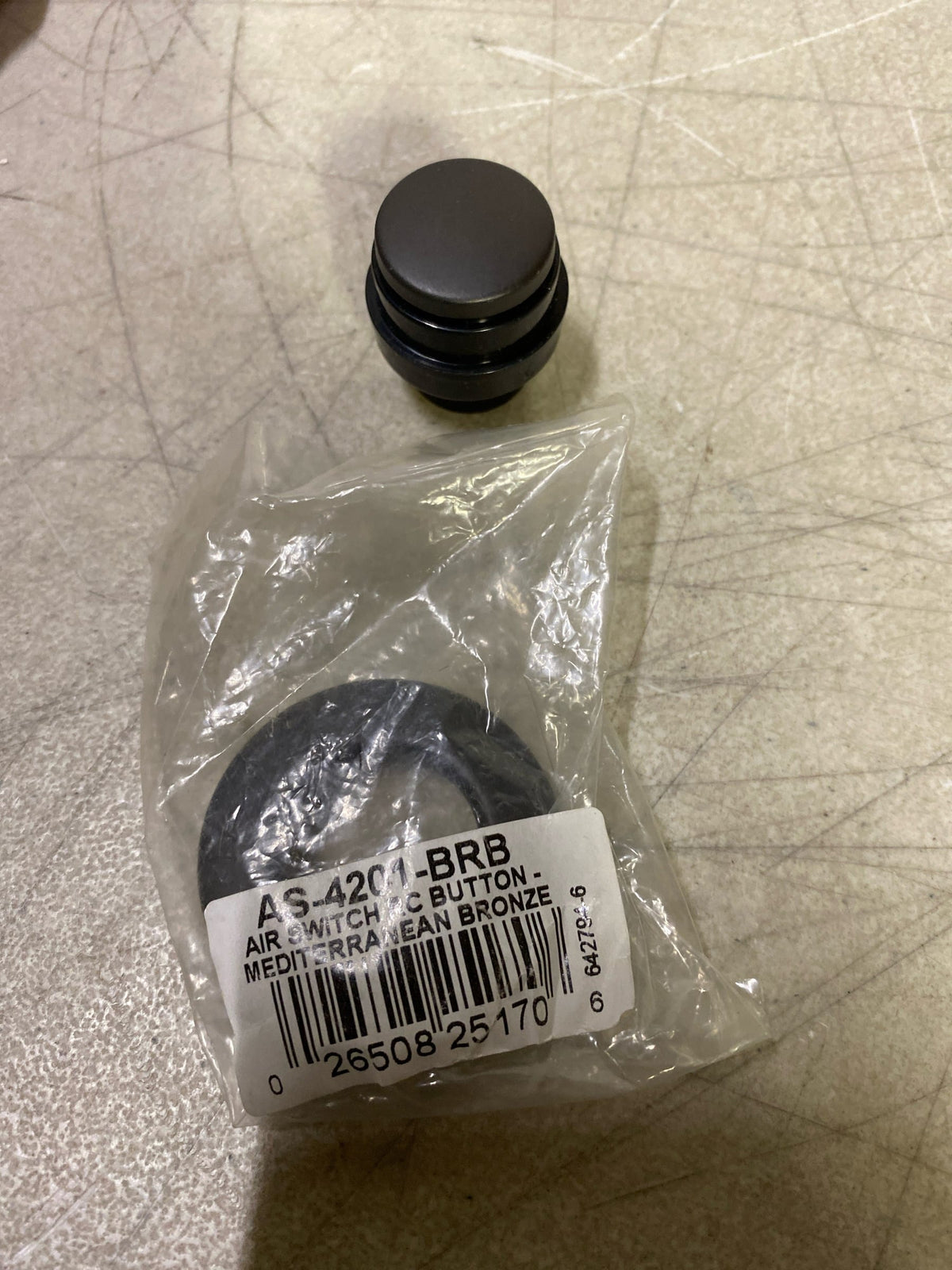Moen AS-4201-BRB Disposal Air Switch Button Only - Mediterranean Bronze