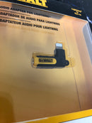 Dewalt 190 9037 DW2 90° Audio Adapter for Lightning