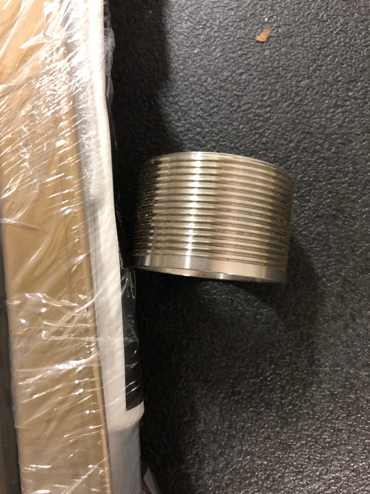 Infinity Drain S-LTAS 3836 SB 36" S-Stainless Steel Series Complete Kit with 1-1/2" Perforated Offset Slot Grate - Satin Bronze