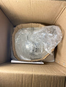 Kichler Avery 9.75" 1 Light Semi Flush with Clear Seeded Glass Olde Bronze