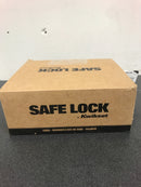 Kwikset Layton Single Cylinder Keyed Entry Door Lever Set with Round Rose from the SafeLock Series