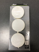 Commercial electric 21393KIT-WH Plug-in 3-Light LED RGBW Puck Light with Color Changing