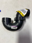 NIBCO Fig No U5895, 1-1/2 in. ABS DWV P-Trap with Union Joint Hub x Hub, Solvent Weld