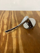 EMTEK Concealed Fastener Disk Rosette Passage Set with Matching Finish Triton Lever - Choice of 6 Finishes - C5109TRTUS26 - polished Crome(US26)