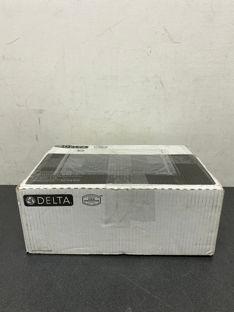Delta T17233-BL-I Kayra Monitor 17 Series Dual Function Pressure Balanced Shower Only with In2ition and Integrated Volume Control - Less Rough-In Valve - Matte Black