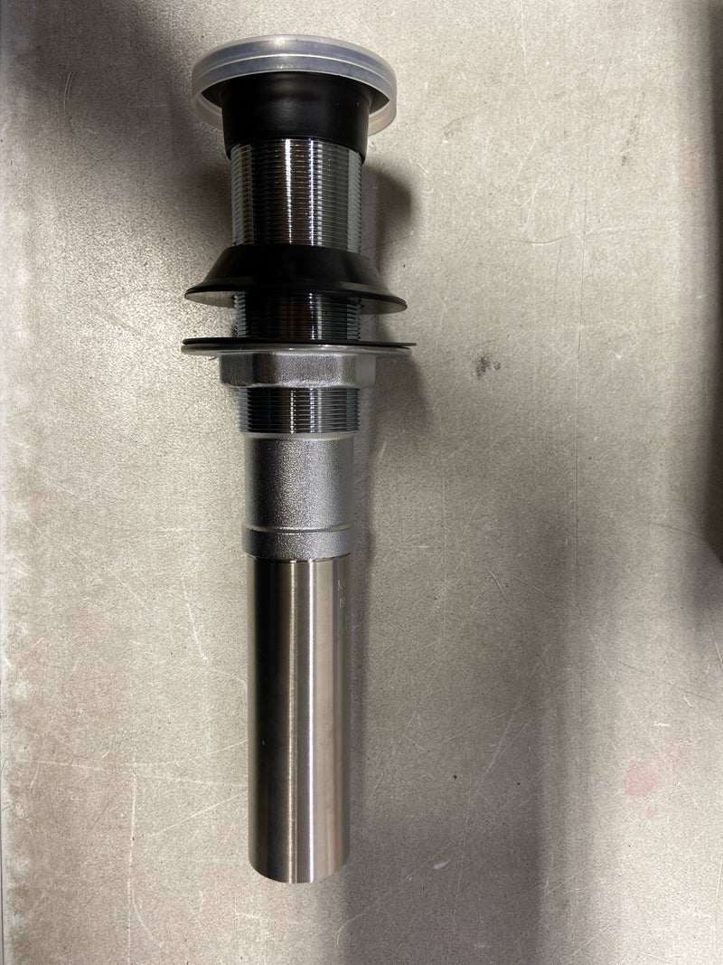 Kohler K-7129-BL Lavatory Grid Drain – Less Overflow - Matte Black