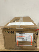 Trade Winds Lighting 1-Light Wall Sconce In Black