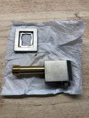 KOHLER Awaken Wall-Mount Supply Elbow with Check Valve, Vibrant Brushed Nickel