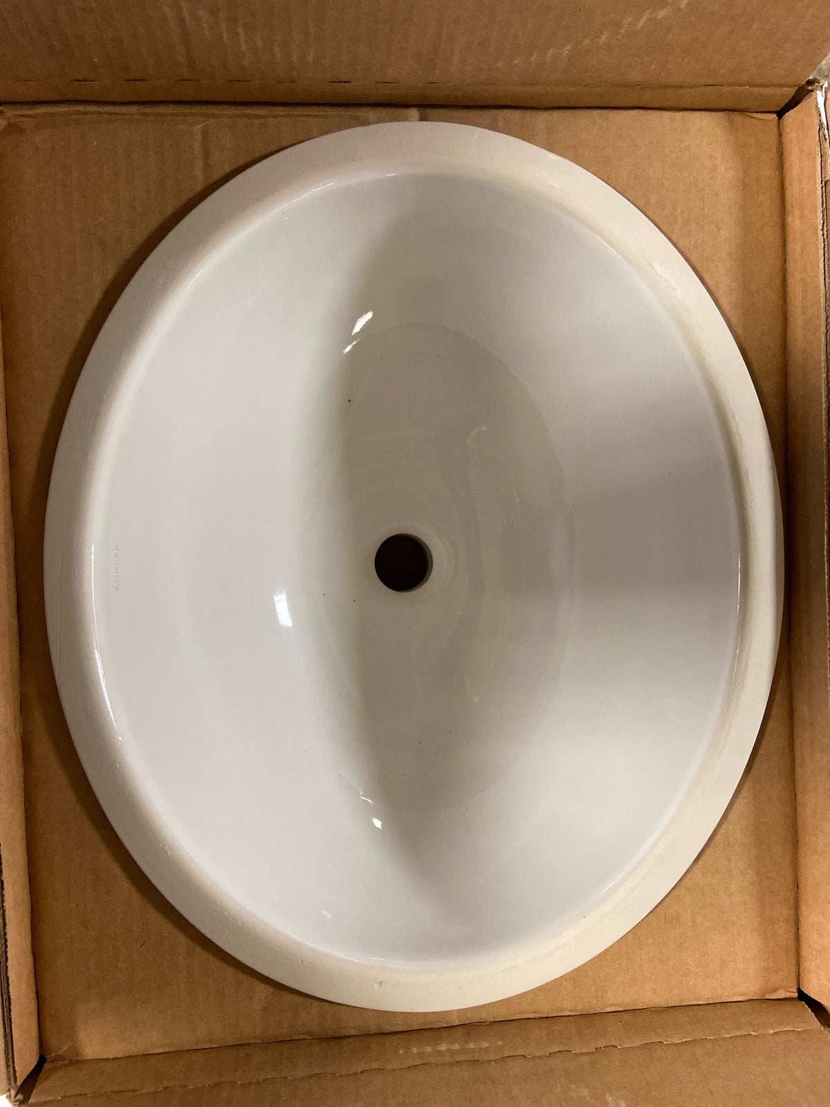 Kohler K-2205-G-0 Caxton 19-1/4" Undermount Bathroom Sink - White