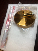 LCN Uolfin Kitchen Island Teardrop Pendant Light 1-Light Brass Gold