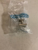 Amerock BP29340G10 Candler 1-1/4 Inch Rectangular Cabinet Knob - Satin Nickel