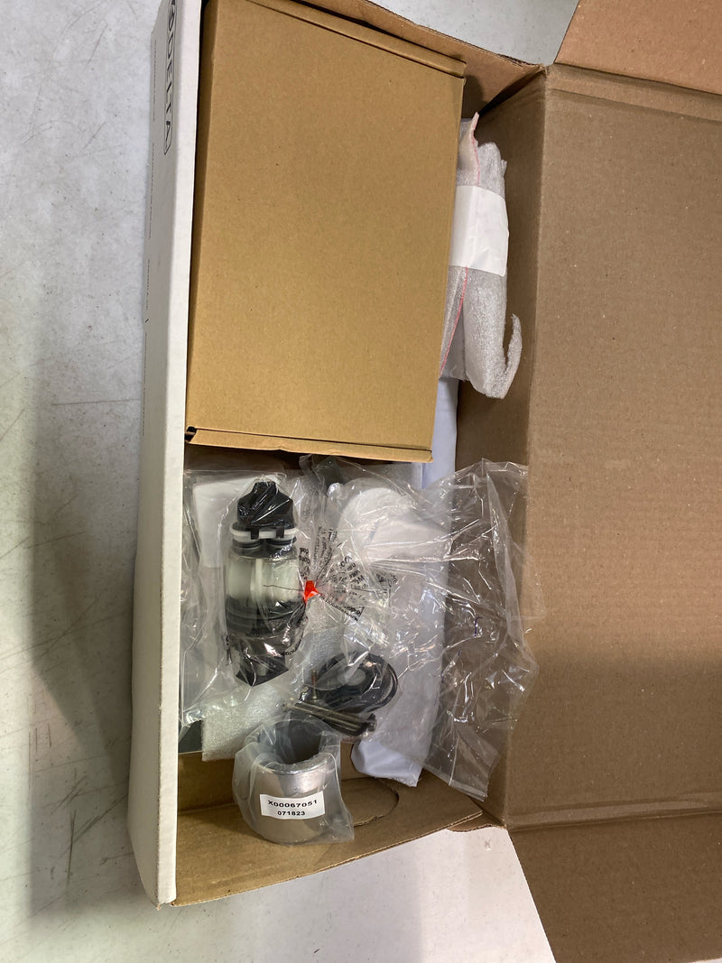 Delta Faucet Vero 17 Series Dual-Function Shower Faucet Set Chrome, Single Spray Touch-Clean Shower Head, Delta Shower Trim Kit, Chrome T17253 (Valve Not Included), Without Rough
