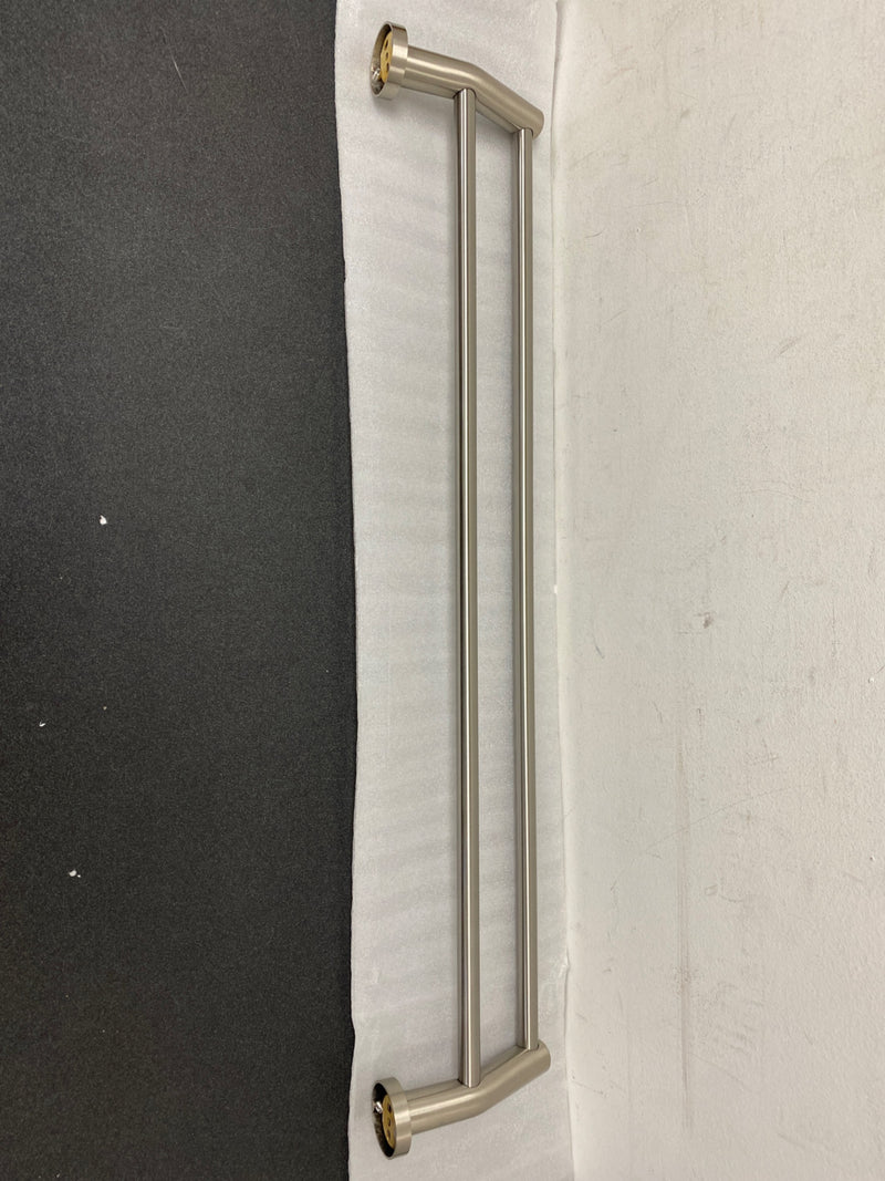 Signature Hardware 296439 Ceeley 28" Double Towel Bar - Brushed Nickel