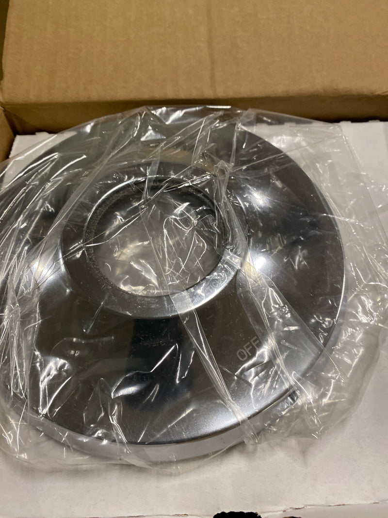 Delta T17T084-PR Broderick TempAssure 17T Series Dual Function Thermostatic Mixing Valve Trim Only with Integrated Volume Control - Less Rough-In Valve - Lumicoat Chrome
