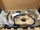 Kohler K-30468-BL Rival 1.5 GPM Single Hole Pull-Out Kitchen Faucet with ProMotion and MasterClean Technologies - Includes Escutcheon - Matte Black