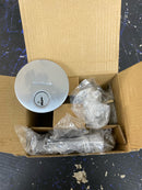 Kwikset 258RDT-26DS.STRKP Uptown Low Profile Single Cylinder Deadbolt with SmartKey Technology - Satin Chrome