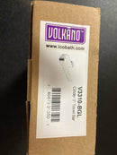 ICO Bath V331 Volkano Cinder 8" Towel Bar - Brushed Gold Light