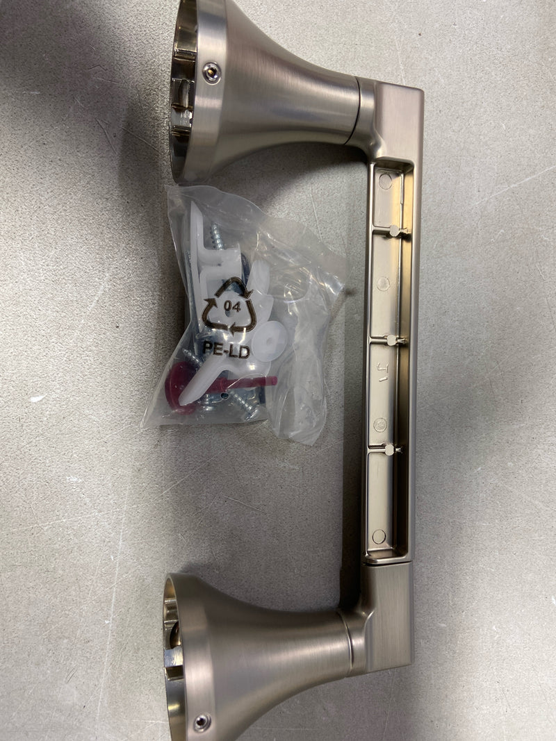 Pfister BPH-VED0GS Vedra Wall Mount Double Post Pivot Toilet Paper Holder in Spot Defense Brushed Nickel