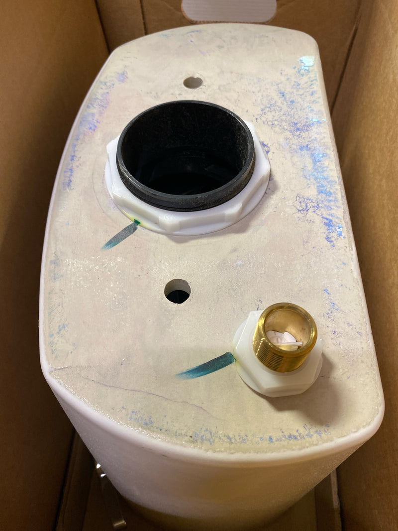 American Standard 4188A004.020 Toilet Tank with Left Side Flush Lever - White