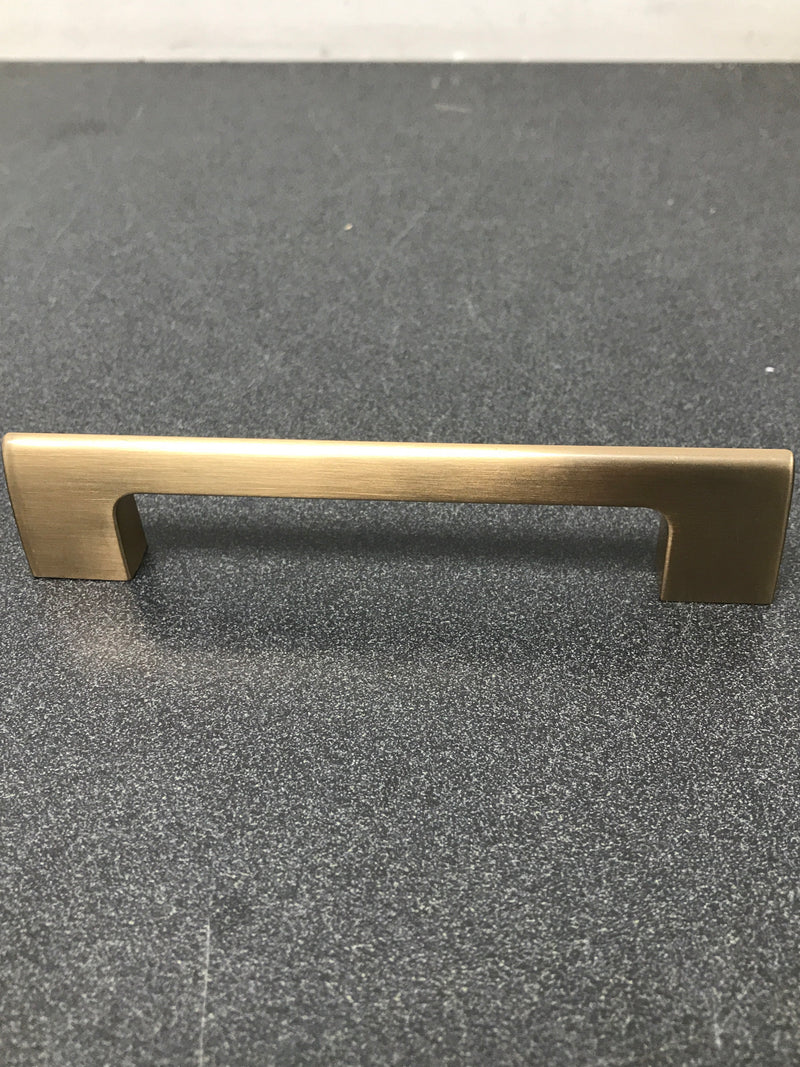 Amerock BP55367CZ Riva 5-1/16 Inch Center to Center Handle Cabinet Pull - Champagne Bronze