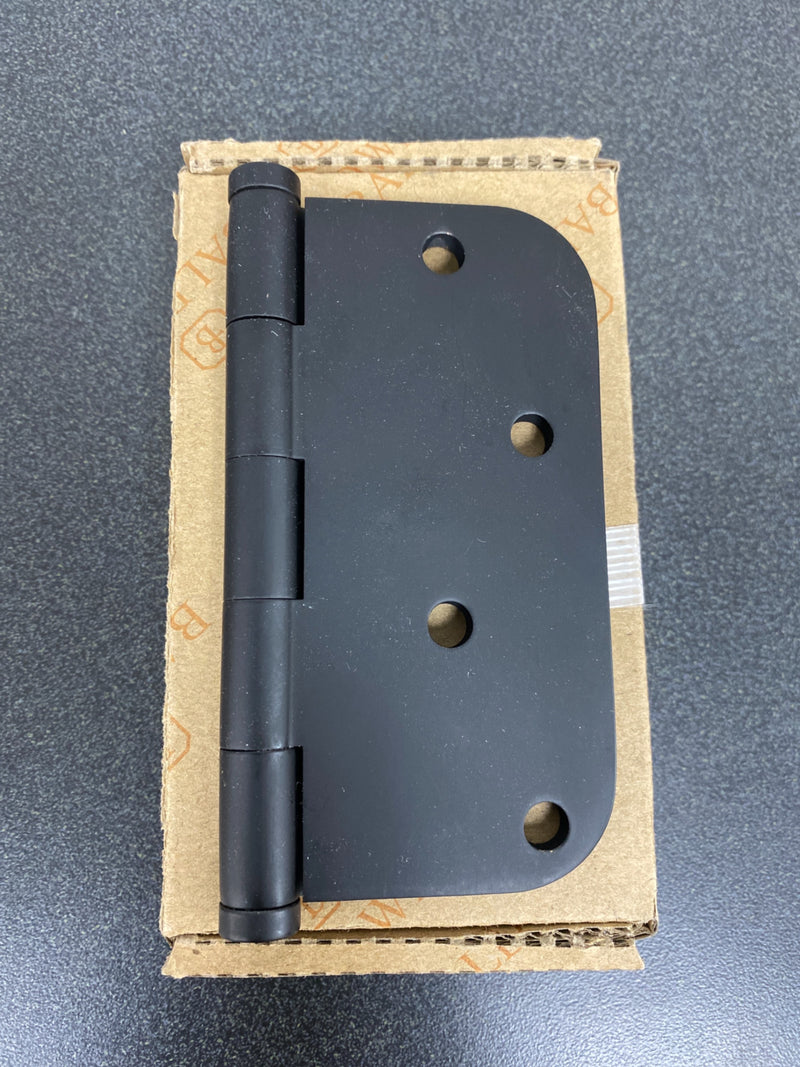 Baldwin 1140190I Radius Mortise Hinge, Black
