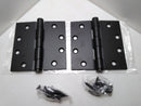 Emtek 9201519 Plain Bearing Heavy Hinge 2pc 4-1/2" x 4-1/2" US19 Color: Black