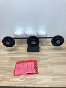 Capital Lighting 128831MB-451 Colton 3 Light 24" Wide Bathroom Vanity Light - Matte Black