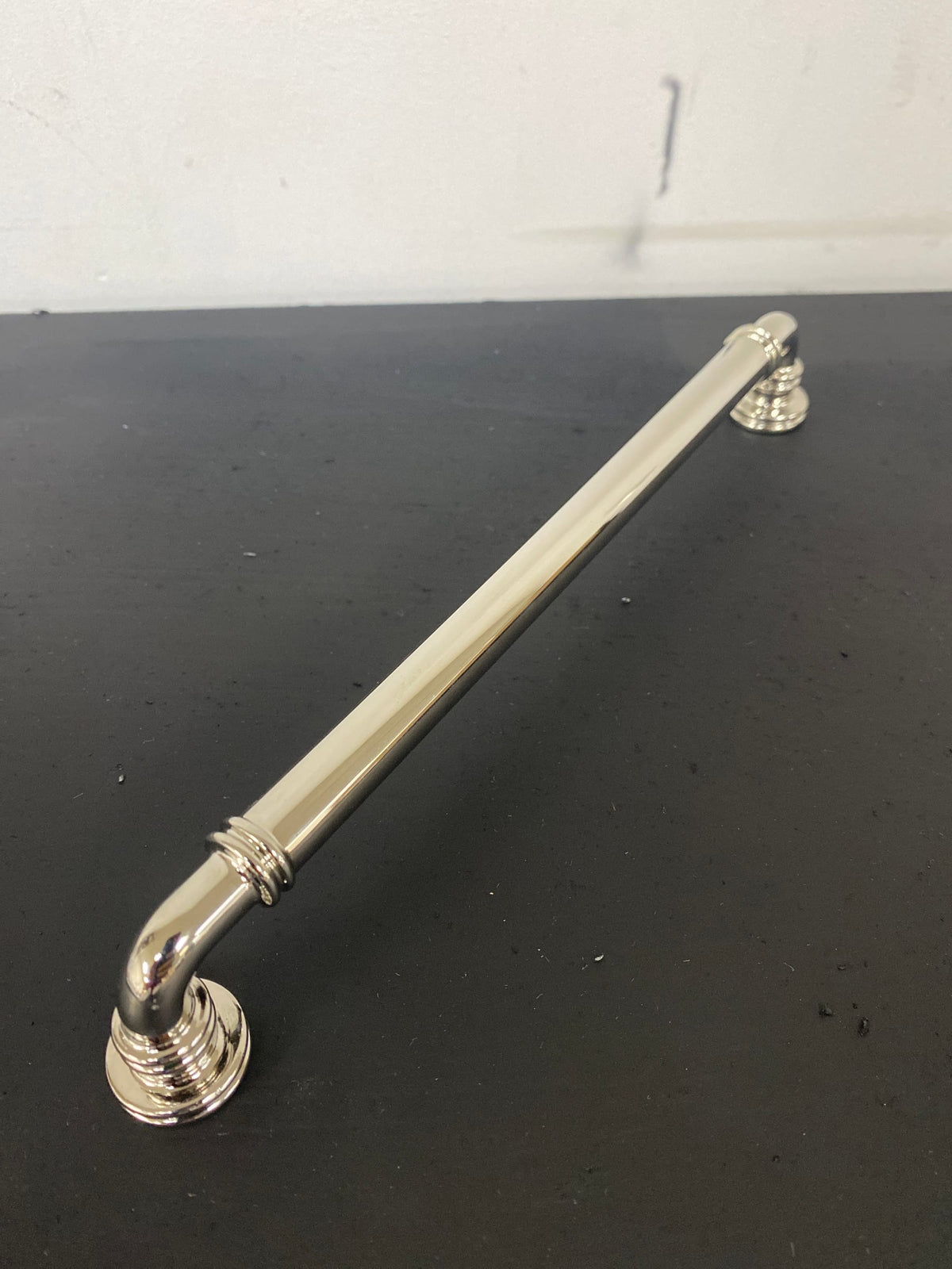 Top Knobs TK3145PN Cranford 8-13/16 Inch Center to Center Handle Cabinet Pull - Polished Nickel