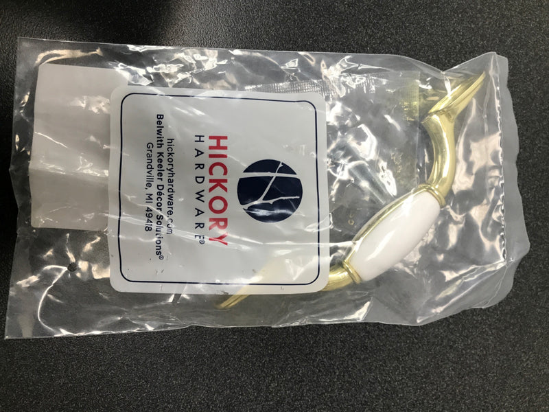 Hickory hardware P796-W Tranquility 3 in. Center-to-Center White Pull