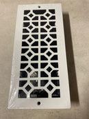 Signature Hardware 445791 Appert Steel Wall Register - 4" x 10" - White