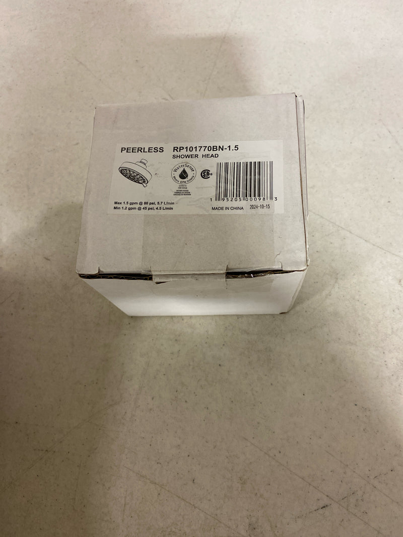 Peerless RP101770BN-1.5 Precept Percept 1.5 GPM Multi Function Shower Head - Brushed Nickel