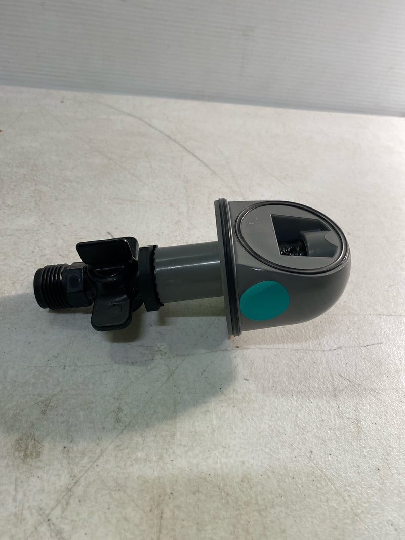 Holdrite TRW2V-H Testrite 2 in. PVC Schedule 40 Test Plug with Valve Fitting